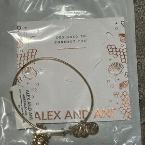 Alex and ani Beach bracelet in gold